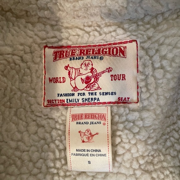 True Religion Denim Sherpa Jacket - Picture 5 of 5
